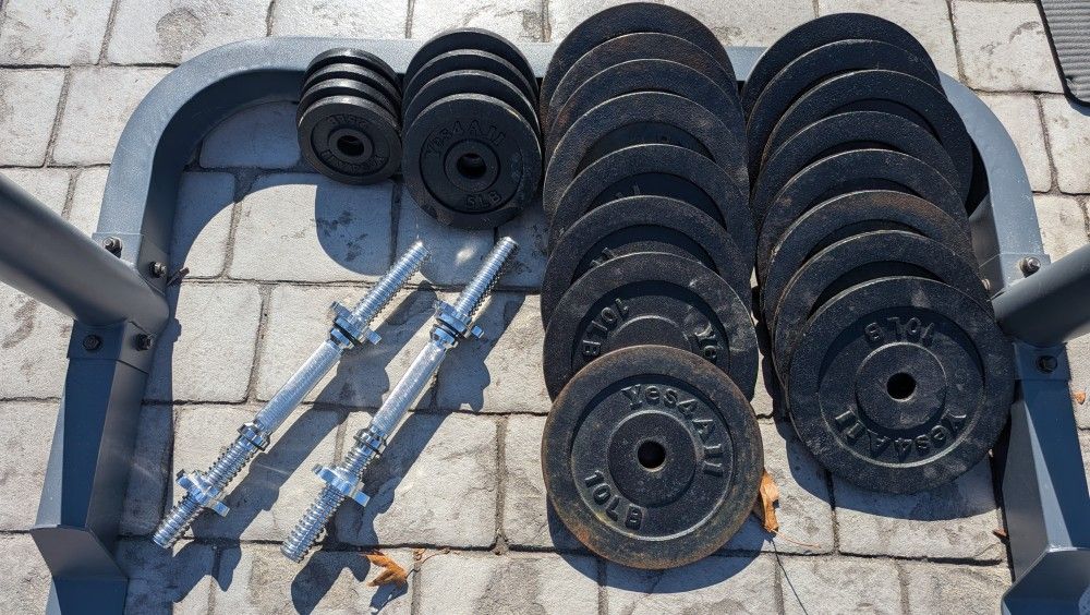 190lbs of Steel Weights