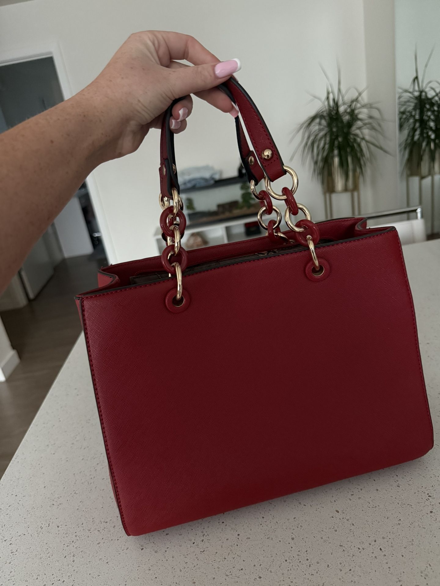 Beautiful red bag