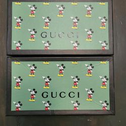 Mickey Gucci Boxes 