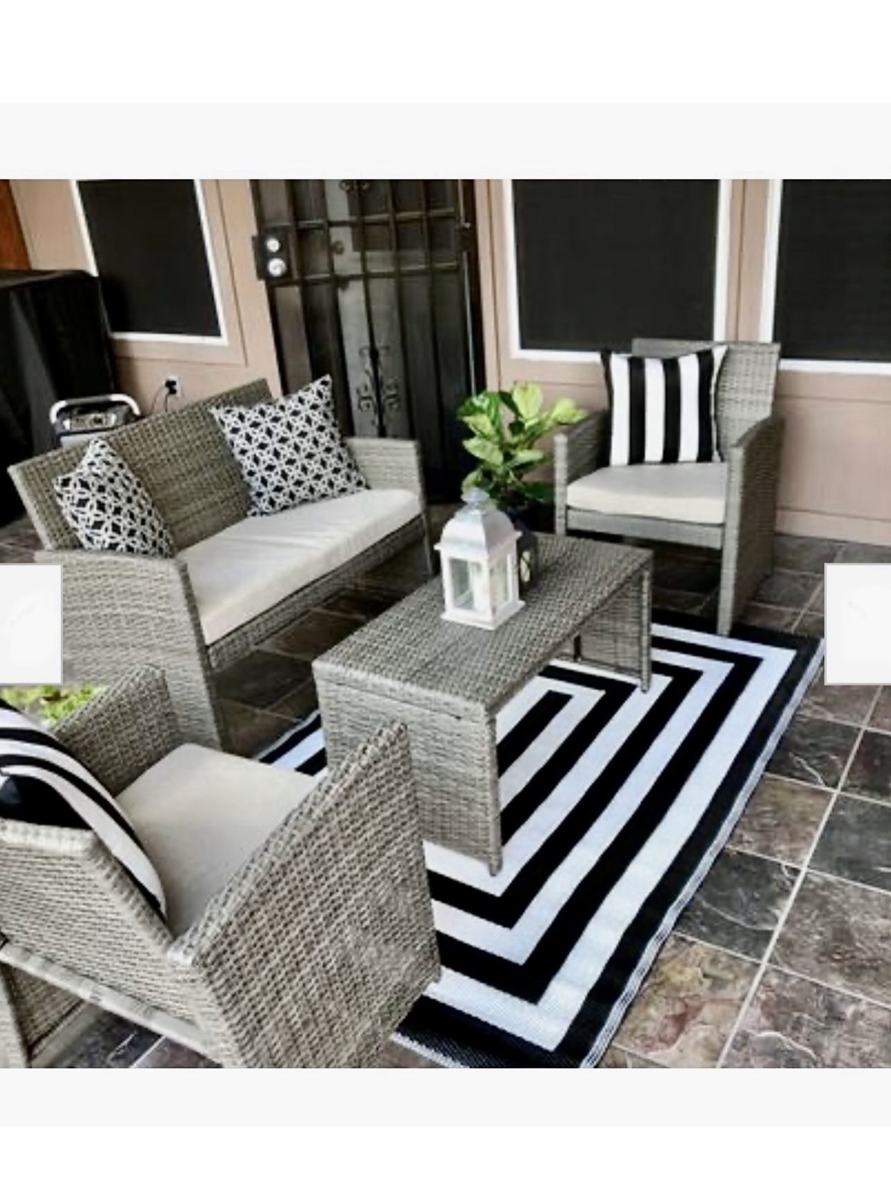 Brand New Indoor Or Outdoor Patio Furniture Set With Cushions
