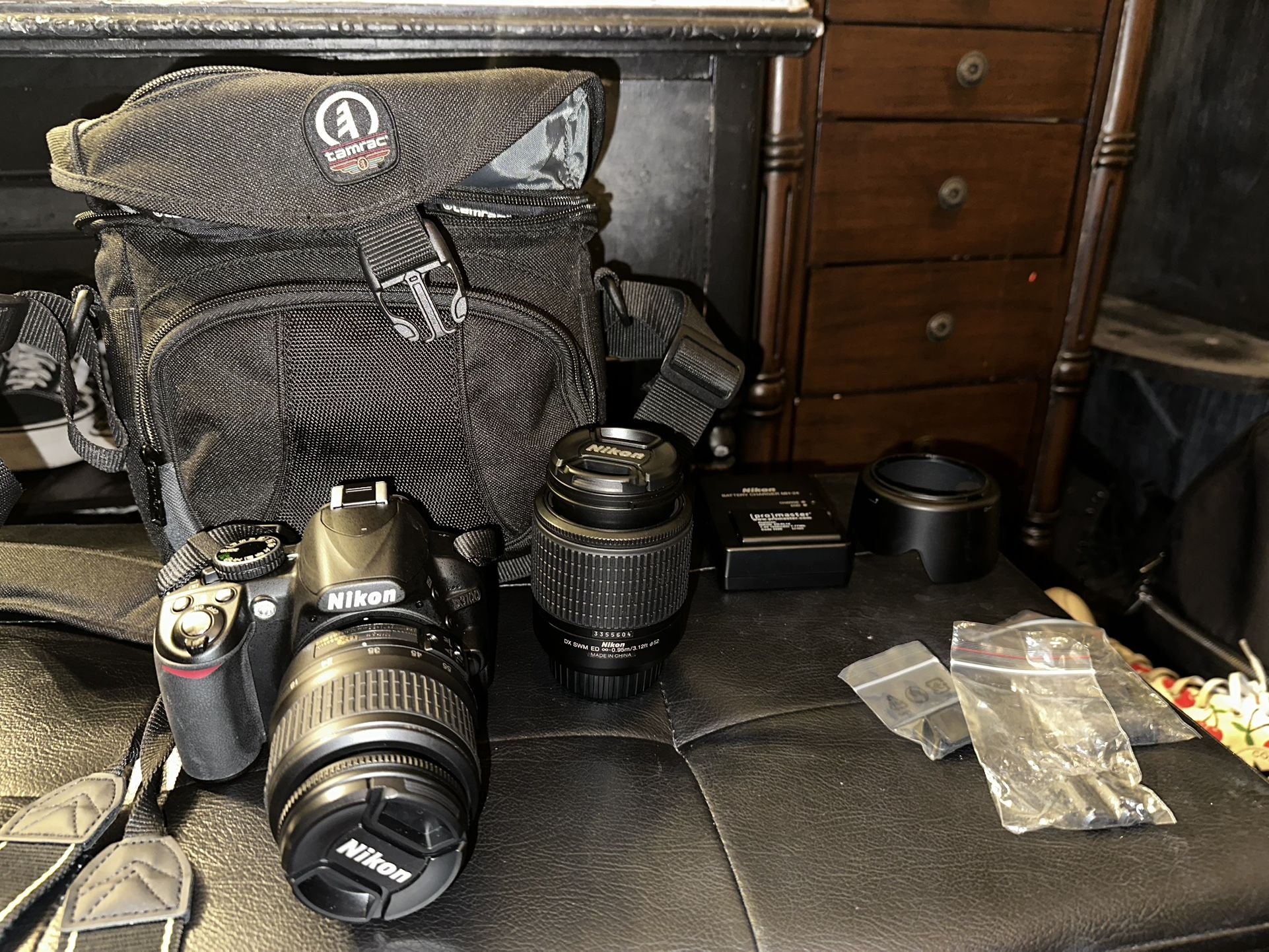 Nikon D3100 With Two Lenses And Accessories 