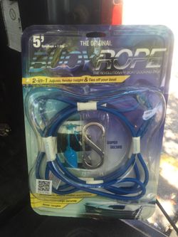 Buoy Rope 5FT. Boat Docking Line