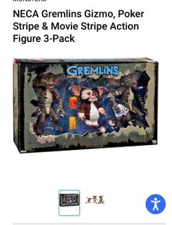 New - Gremlins set  w/ characters