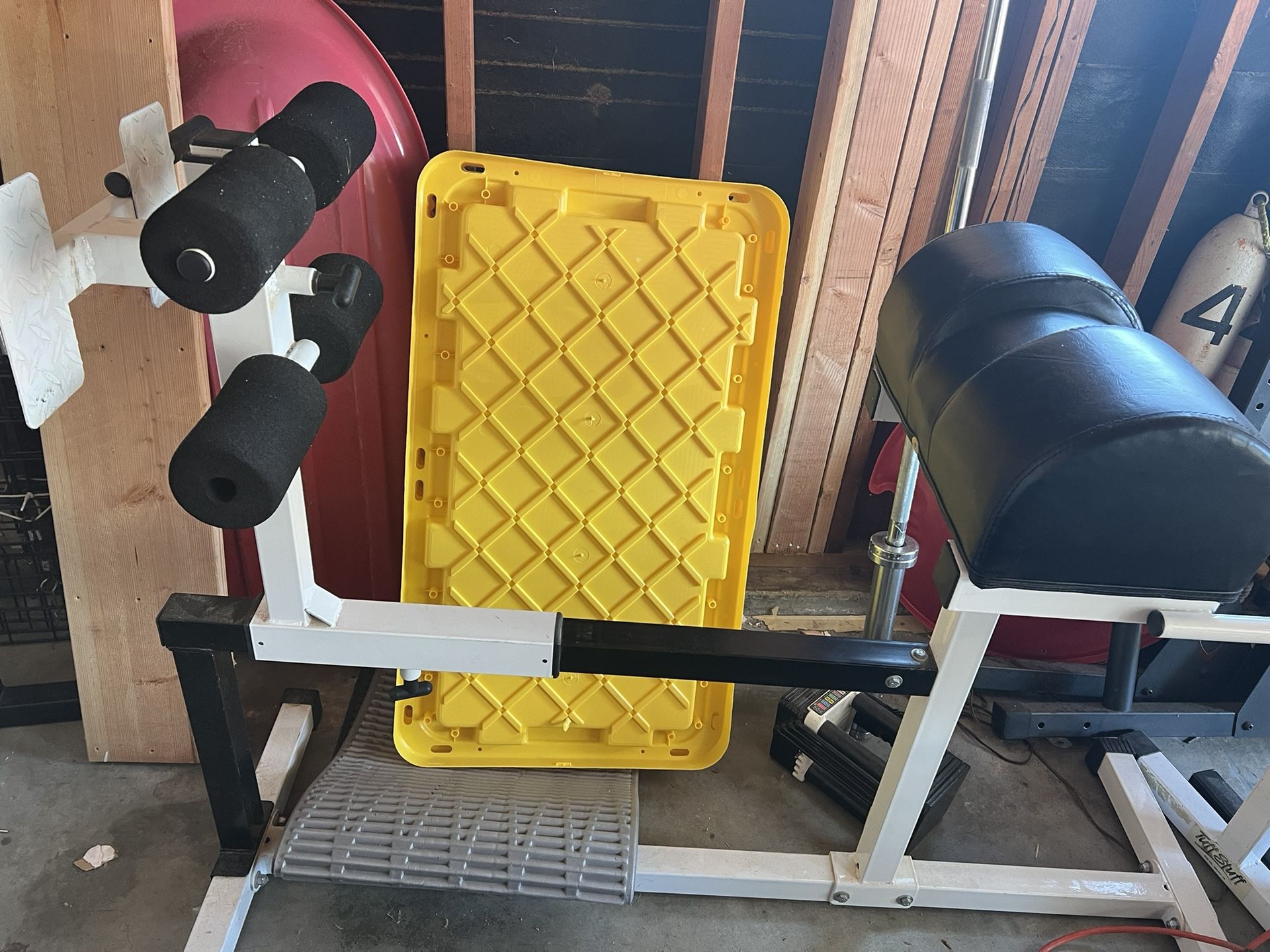 Tuff Stuff Weight Bench And Glute Ham Developer