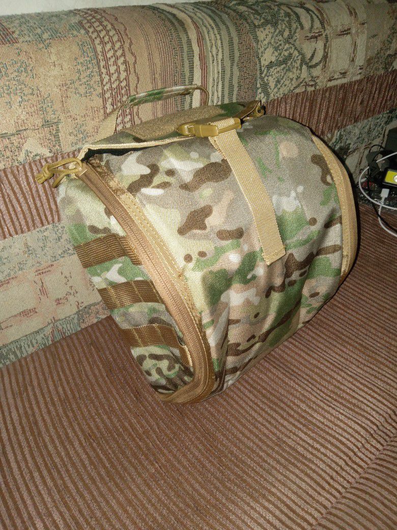 US Army Kevlar Helmet Multicam Bag For ACH  Or Mich Style Helmets