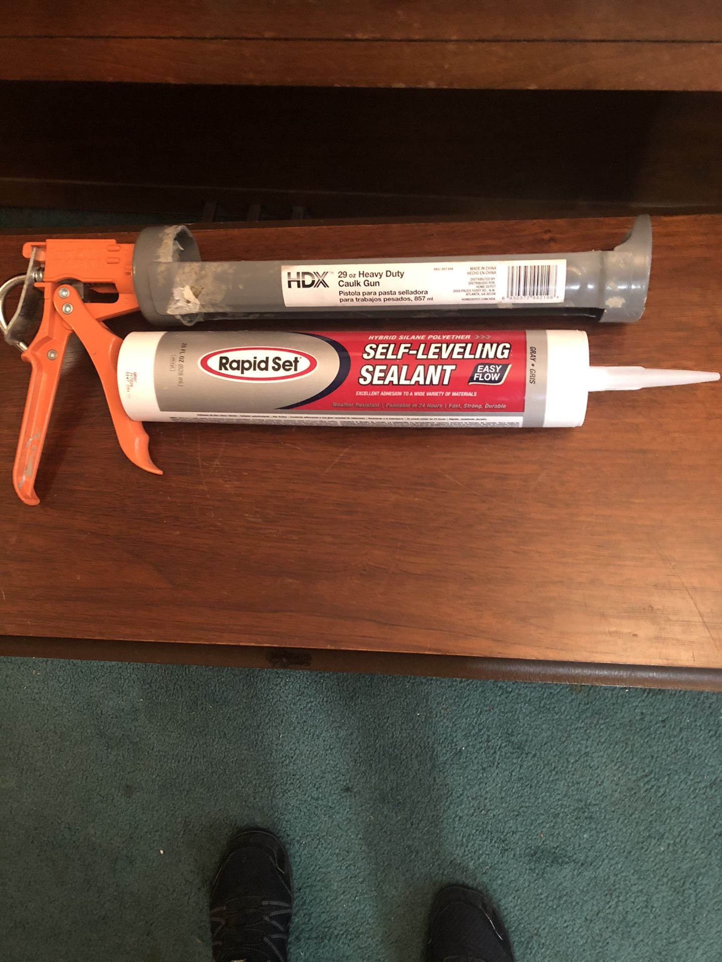 HDX Heavy Duty Chaulk Gun 29oz/ Rapid Leveling Sealant