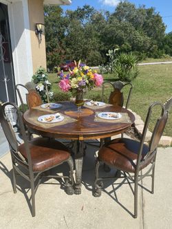Dining Table /Comedor (4 Chairs) (4 Sillas)