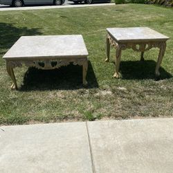 Coffee Table And End Table