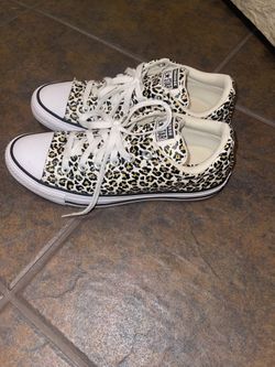 Cheetah Converse Street Low Top