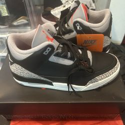 Air Jordan 3 Black Cement