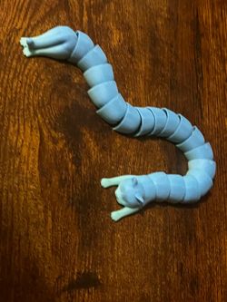 Articulated 3-D printed cat