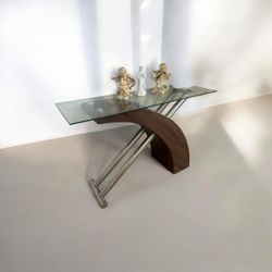 Set of Three (3) Glass Top Display Table/Coffee Table *DIMENSIONS IN DESC.*