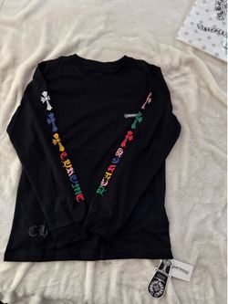 CHROME HEARTS🩷❤️🧡💚🩵 long-sleeve shirt size medium