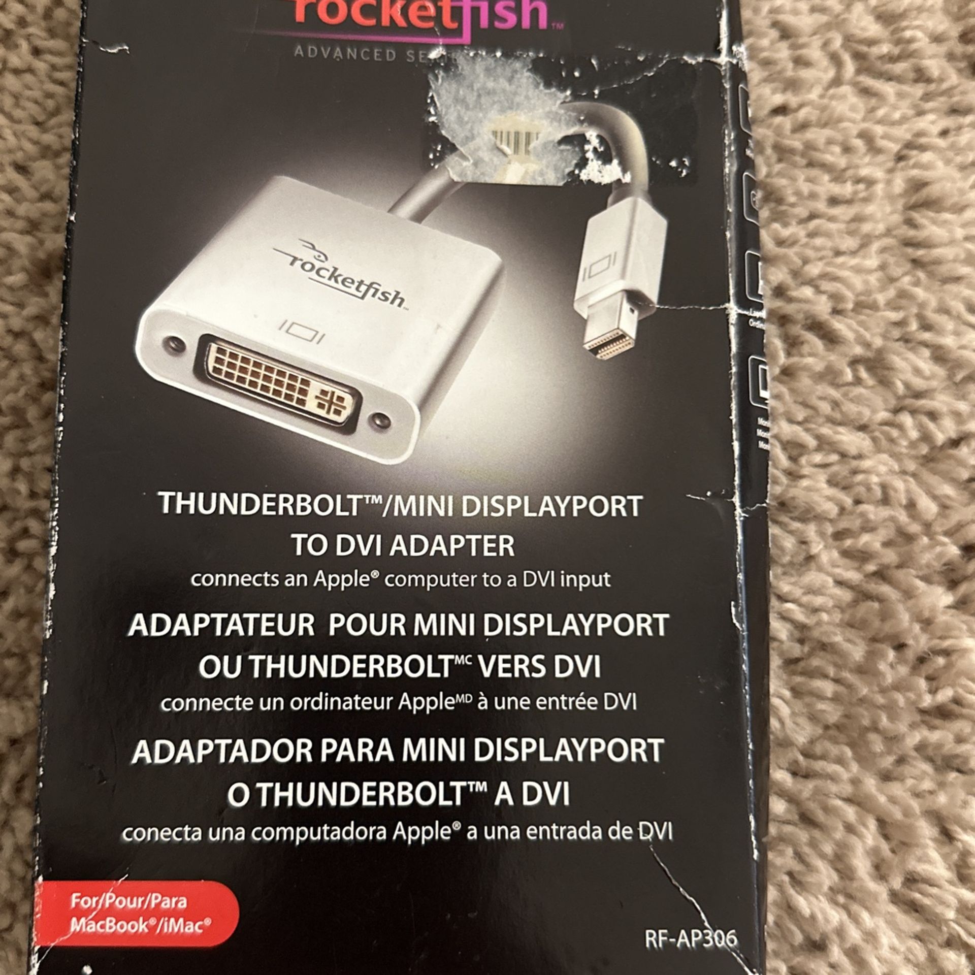 Rocket fish Thunderbolt Mini DisplayPort