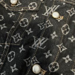 ✨ New Louis Vuitton Monogram Jacquard Denim Jacket