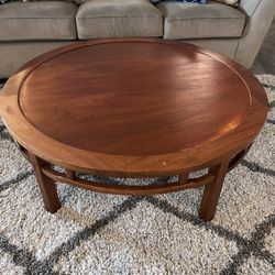 123 Mahogany Association Coffee Table