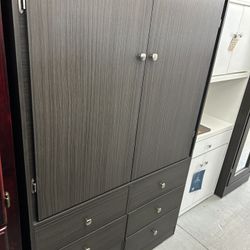 Wardrobe 44” Wide Closet Different Colors Available 