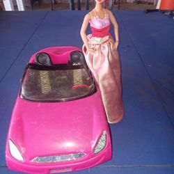 Barbie& Barbie Car
