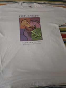 1995 World Of Bluegrass Festival. With a single-stitch design. Vintage HIPSTER grail