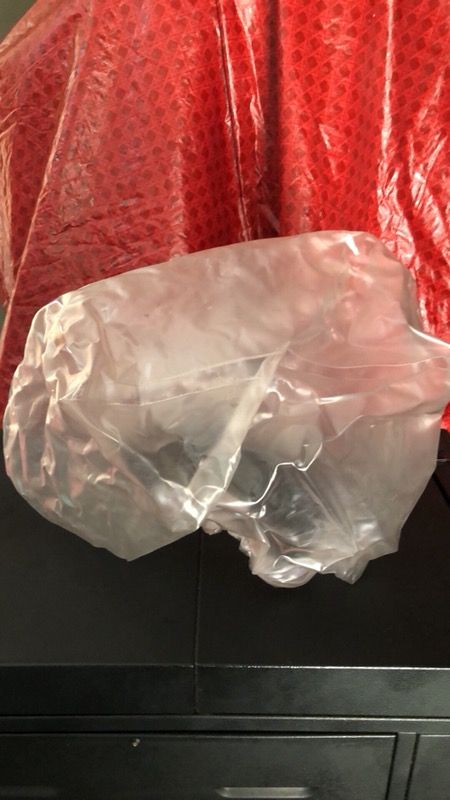 Clear Helmet cover