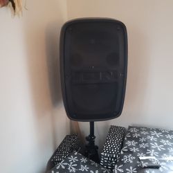 Amplified  15 In Ion PA Speaker With Bluetooth 