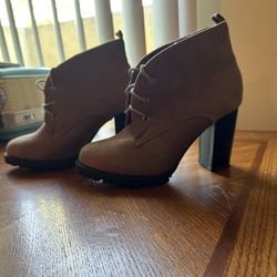 Light Brown 2 Half Inch Boots