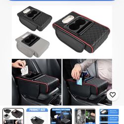 Car Center Arm Rest ,cover With Storage, New 