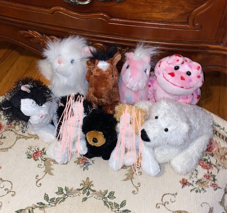 Webkinz LOT (7 plushies)