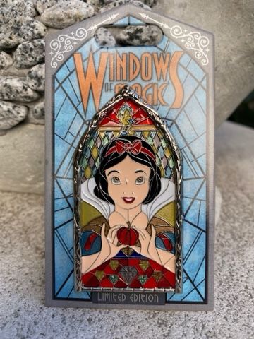 Disney Parks Snow White Windows Of Magic LE Pin