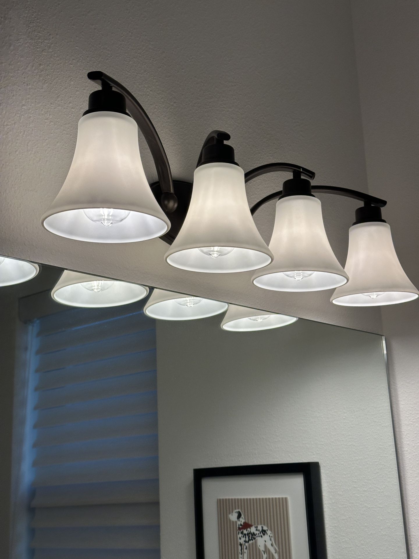 4 Heads Bathroom wall lamp