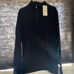 Navy Kenneth Cole Zip Up Jacket Size XL