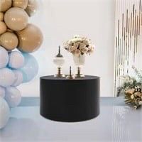 Round Black Iron Table Stand (New In Box)
