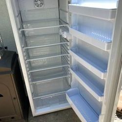 24 in. W 11.0 cu. ft. Freezerless Refrigerator in White,