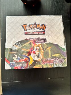 Pokemon Cards - Scarlet & Violet Sealed Booster Box! Over 110 cards