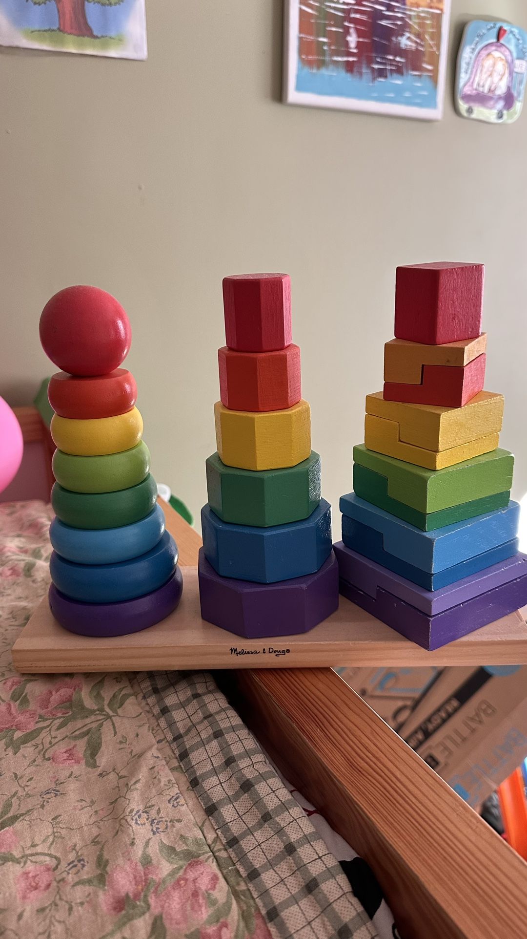 Wood Kids Pyramid