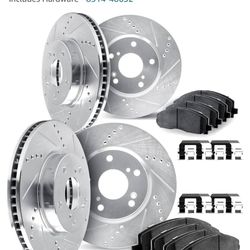 Break and rotors kit, front and rear fit for  Chevy Silverado, GMC, Chevrolet suburban 