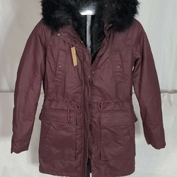 Women's American Eagle Hooded Parka Jacket Coat