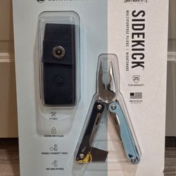 Blue Leatherman Sidekick Multitool With Sheath Wave Arc Surge Alpha Signal Skeletool CX Wingman Rev Bolster Rebar