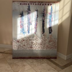 Artist Needs To Sell Quickly!  Striking Abstract Original – Powerful, Textured! 