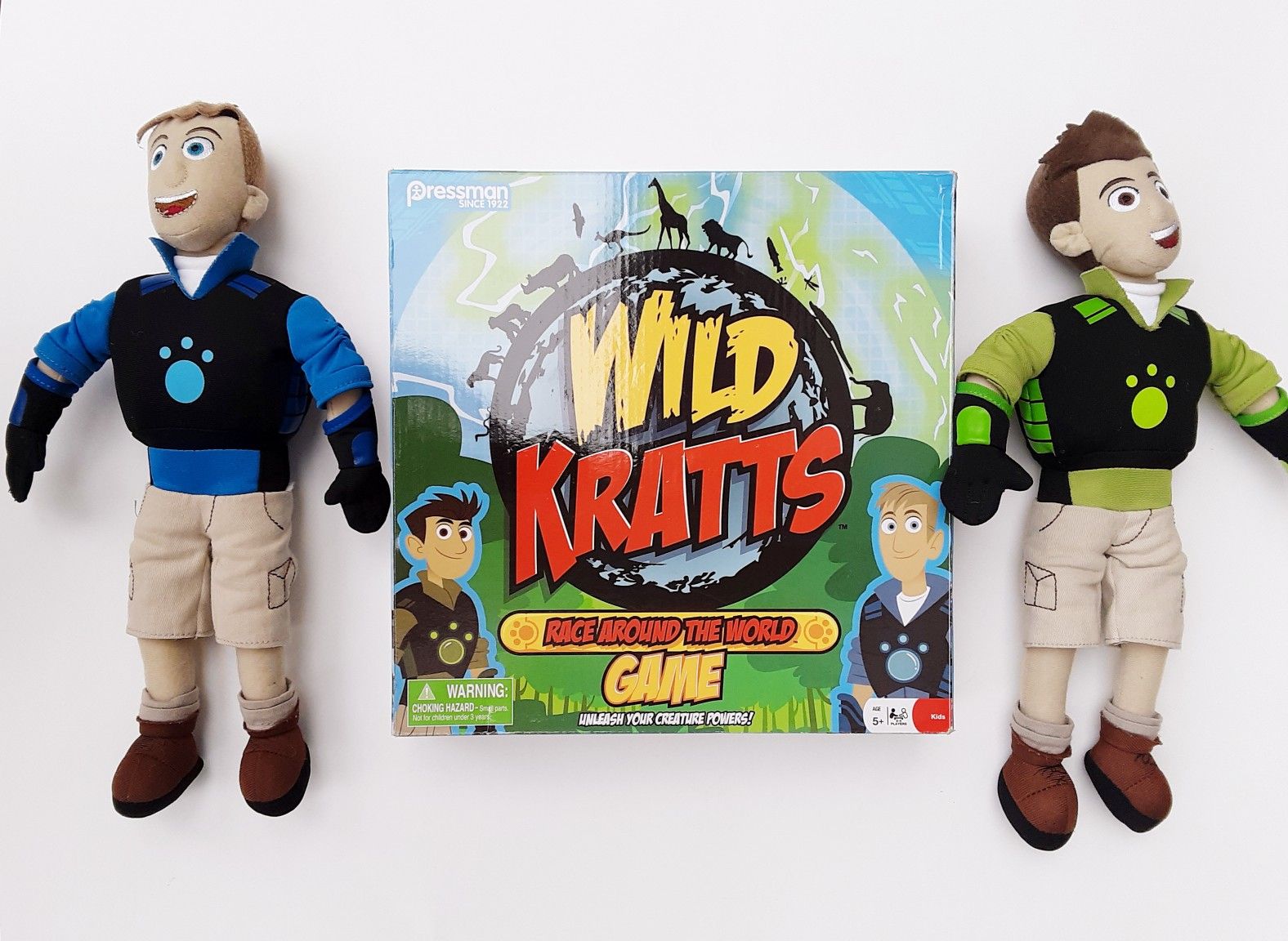 Wild Kratts Board Game & Talking Plush Toys