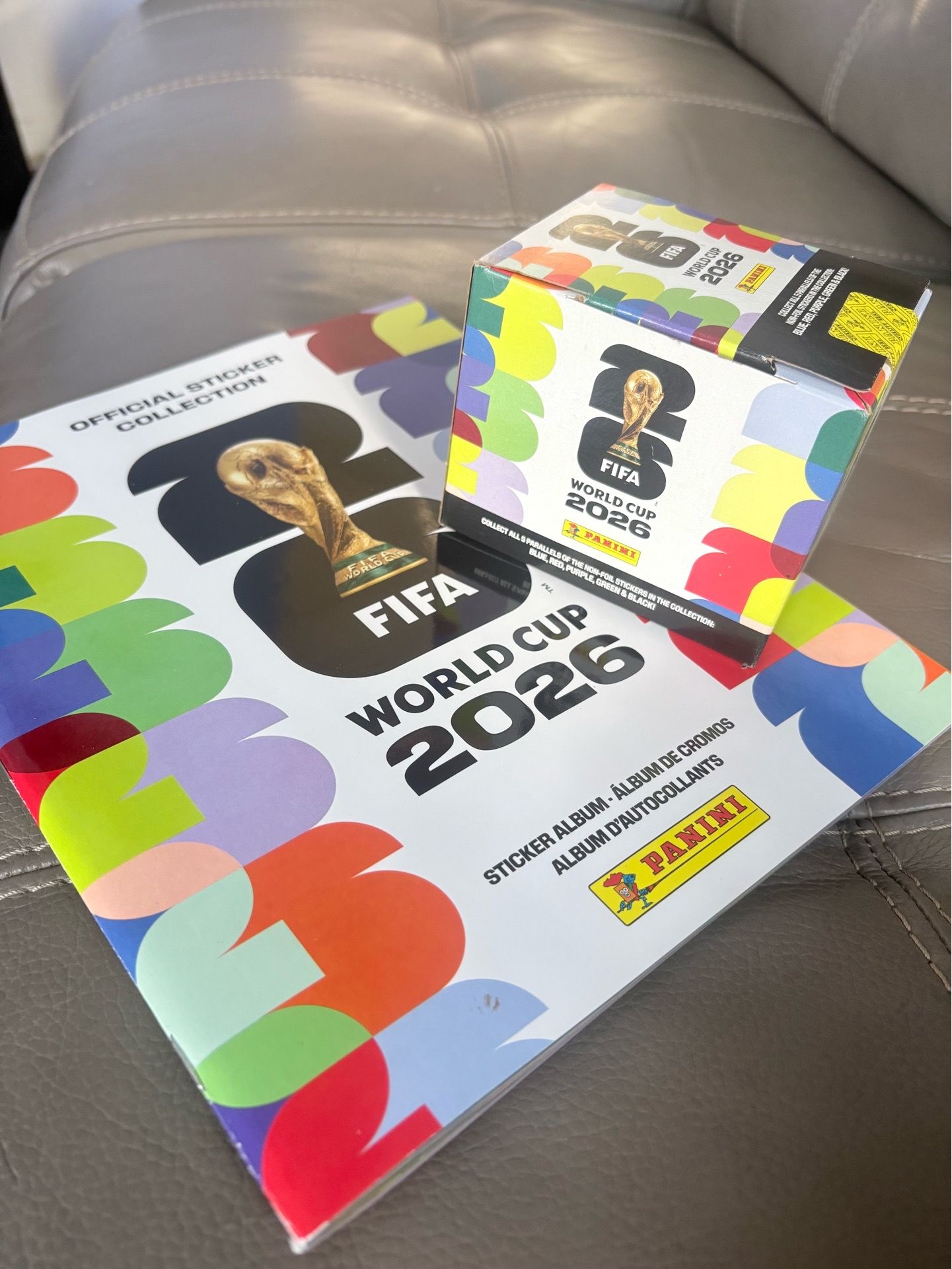 world cup box and book , new condition