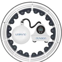 2021 New Hula for Adults Kids Hoops for Exercise, Intelligent Record Data and 360 Degree Massage, Fits 23-51 inch Waist and Easy to disassemble