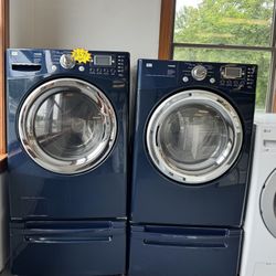 LG Electric Washer Dryer Set in good Condiction both Works Perfectly 1216 Hartford Turnpike Vernon CT 