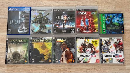 PlayStation 1/3/4 Game Lot