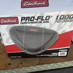 Edelbrock air filter used