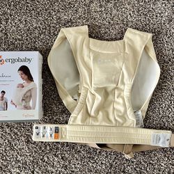 Ergobaby Embrace Cozy Knit Newborn Carrier - Cream