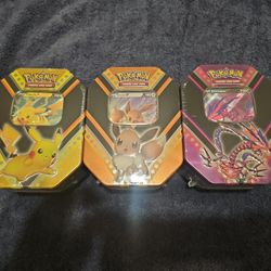 Pokemon V Power Tin Bundle