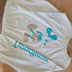 DISNEYLAND AQUA SWEATSHIRT  2x 