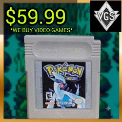 Pokémon Silver Version Nintendo Game Boy Color GBC Cartridge Only 2000
