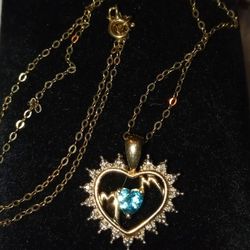 Sterling Silver Heart Mom Necklace